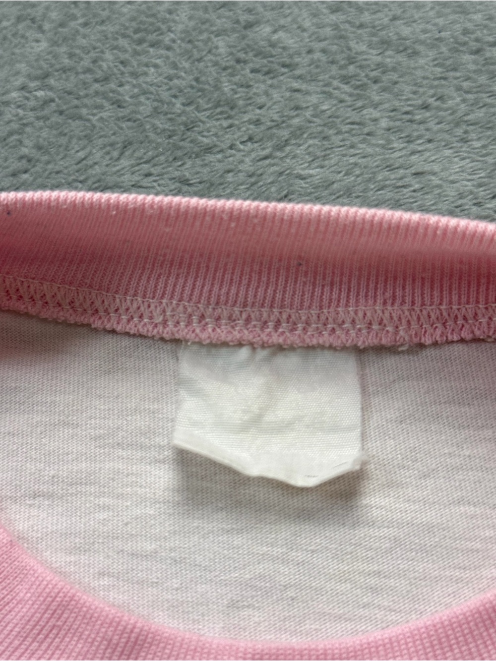 Gucci Light Pink Embroidered Logo Ringer Tee - Picture 4 of 13